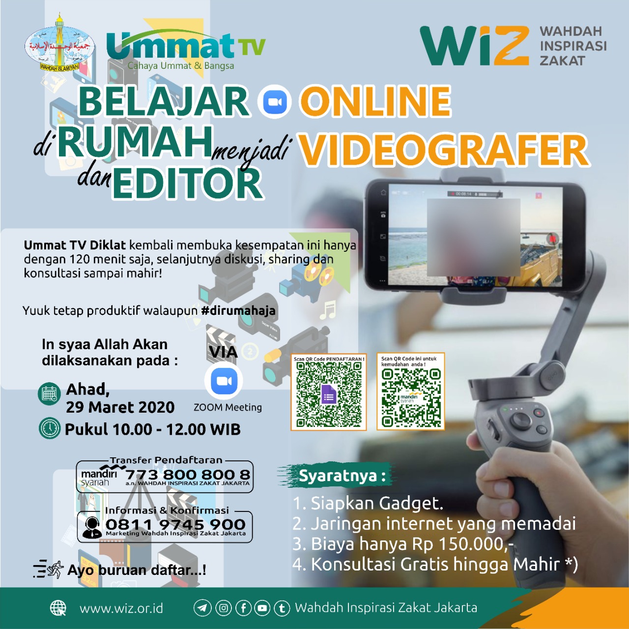 Berdiam Diri di Rumah Tapi Menambah Skill Videografer